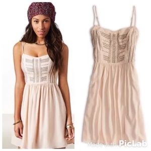 American Eagle Embellished Cut Out Dress Sz 0